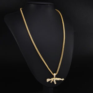 Choker Necklace AK-47 - popxstore