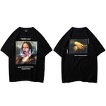 Load image into Gallery viewer, T-Shirt Funny Mona Lisa - popxstore
