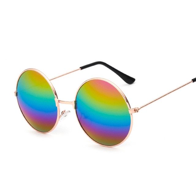 Sunglasses Retro Round V34 - popxstore