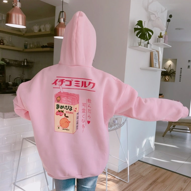 Hoodie Milk - popxstore