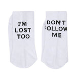 Load image into Gallery viewer, Socks Don&#39;t Follow Me - popxstore
