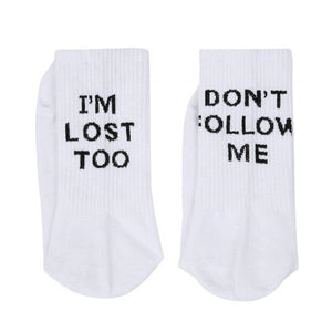 Socks Don't Follow Me - popxstore