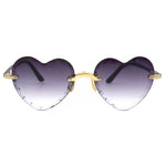 Load image into Gallery viewer, Sunglasses Rimless Heart - popxstore
