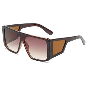 Oversized Square Sunglasses E-43 - popxstore