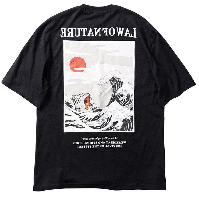 T-Shirt Law Of Nature - popxstore