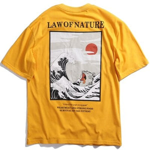 T-Shirt Law Of Nature - popxstore