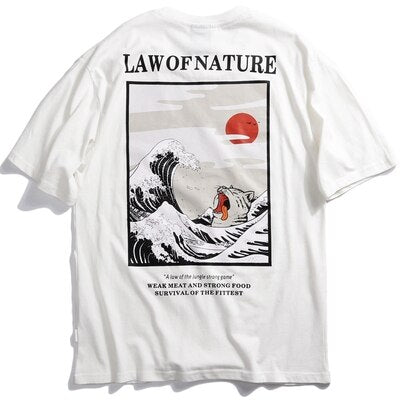 T-Shirt Law Of Nature - popxstore