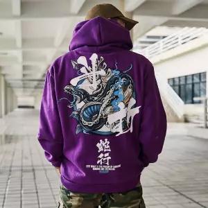 Hoodie Lizard - popxstore