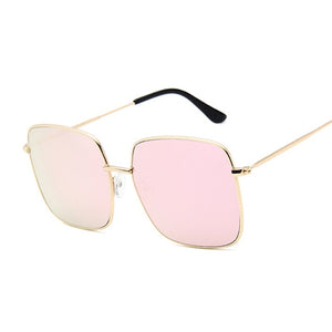 Sunglasses Retro Big Square W12 - popxstore