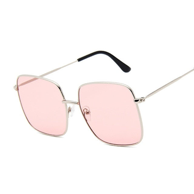 Sunglasses Retro Big Square W12 - popxstore