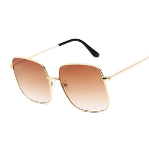 Sunglasses Retro Big Square W12 - popxstore