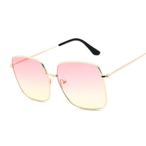 Sunglasses Retro Big Square W12 - popxstore