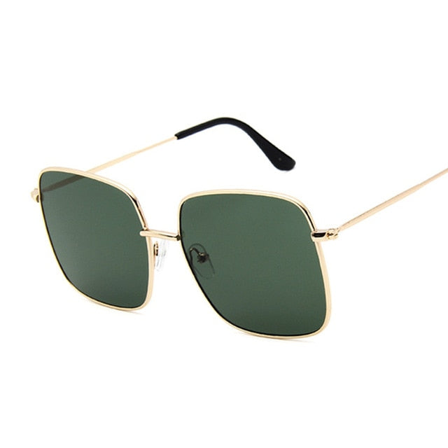 Sunglasses Retro Big Square W12 - popxstore