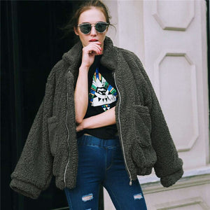 Jacket Teddy - popxstore