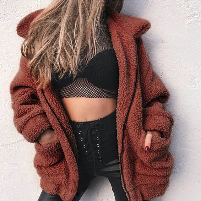Jacket Teddy - popxstore