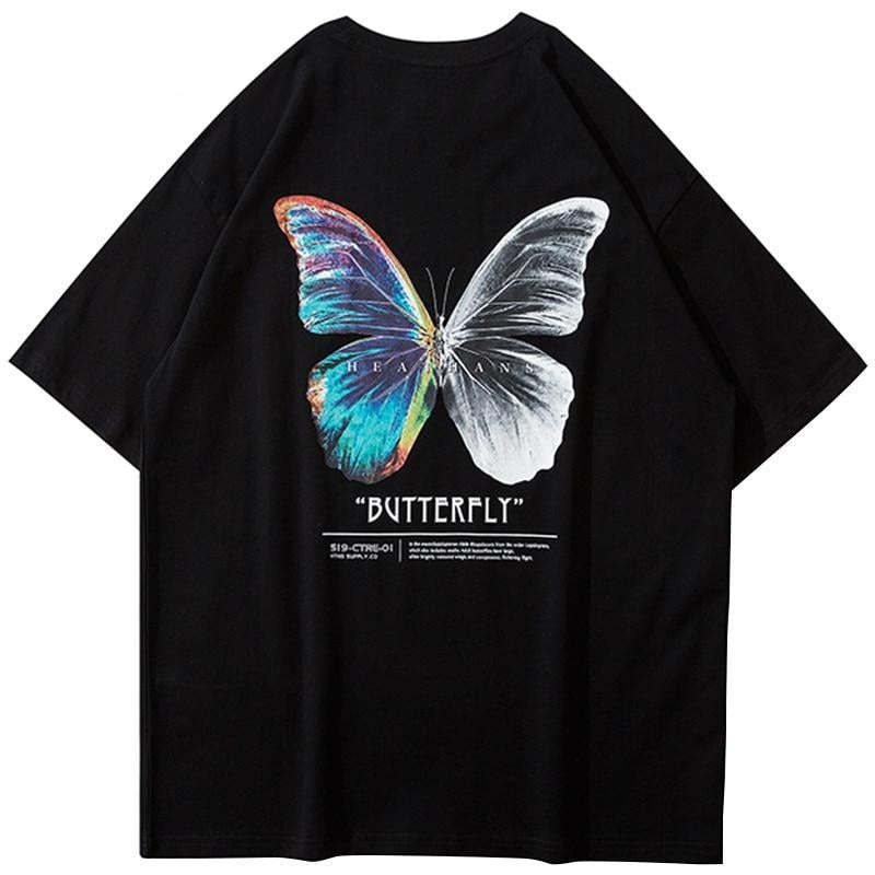 T-shirt Butterfly - popxstore