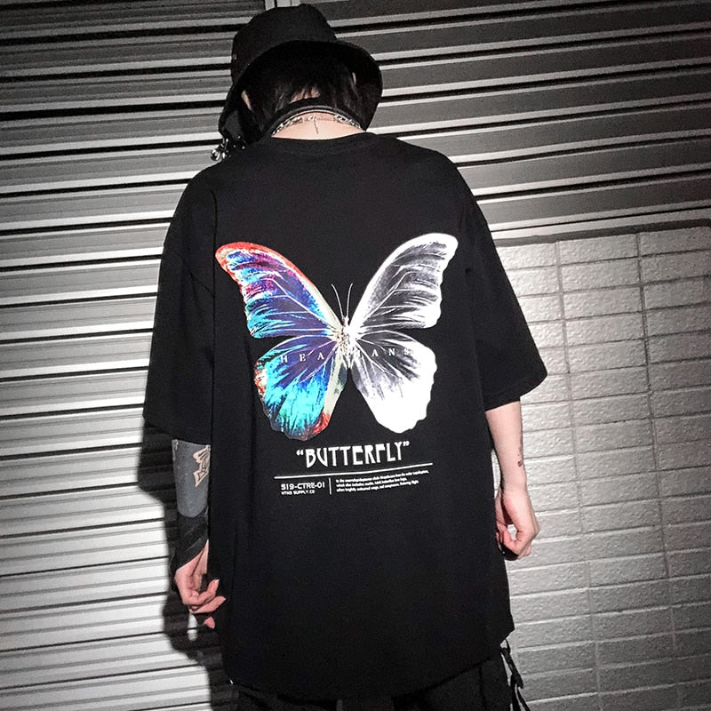 T-shirt Butterfly - popxstore