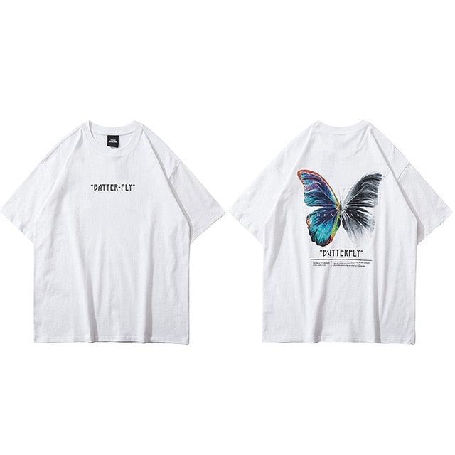 T-shirt Butterfly - popxstore