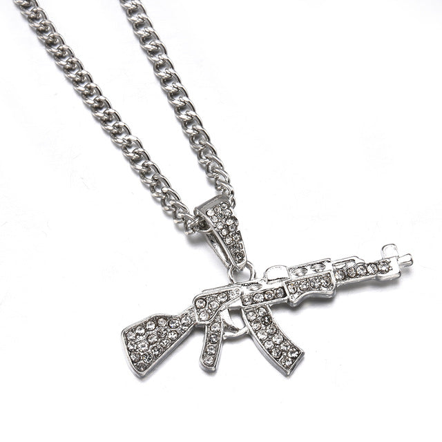 Choker Necklace AK-47 - popxstore