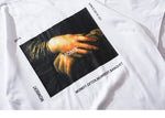 Load image into Gallery viewer, T-Shirt Funny Mona Lisa - popxstore

