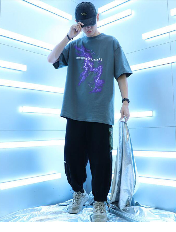 T-shirt Lightning - popxstore