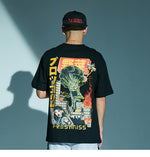 Load image into Gallery viewer, T-Shirt  Harajuku Cartoon Monster - popxstore
